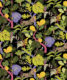 Caterpillar • Lively Botanical Wallpaper • Swatch