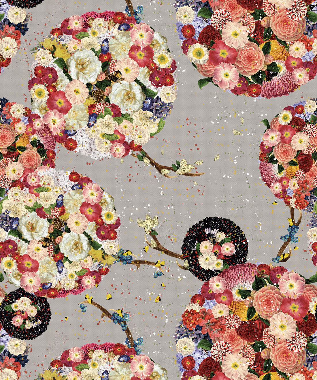 Flower Bomb Wallpaper