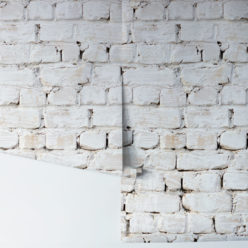 Whitewash Bricks Wallpaper - Image 3