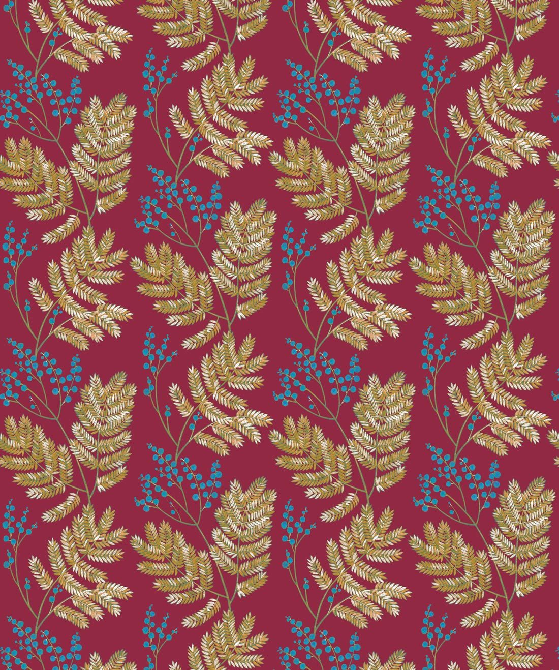 Mimosa Wallpaper • Bold Floral Wallpaper