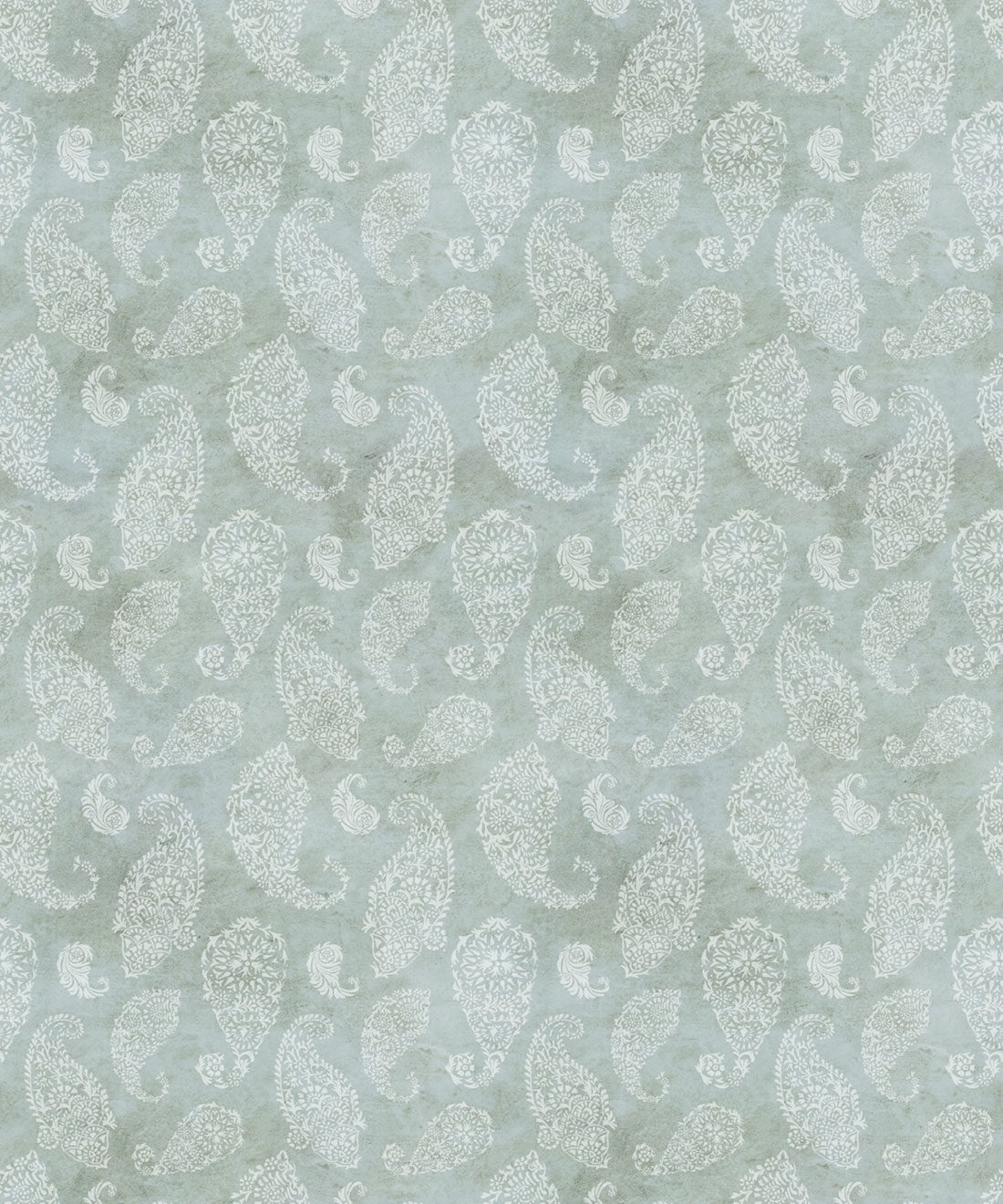 Paisley Wallpaper Seaspray