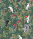 Australia Wallpaper • Cockatoos, Koalas, Parrots, Finches • Milton & King Australia • Green Wallpaper Swatch