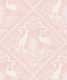 In Australia We Trust Coral • Australian Wallpaper • Australian Coat of Arms • Milton & King • Pink Wallpaper Swatch