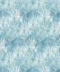 Aqua Shibori Leaf Wallpaper