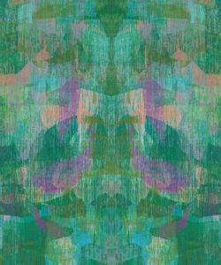 Camoufleur Wallpaper • Jungle • Green Purple Wallpaper • Abstract Wallpaper swatch