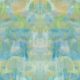 Camoufleur Wallpaper • Turquoise • Blue Yellow Wallpaper • Abstract Wallpaper swatch