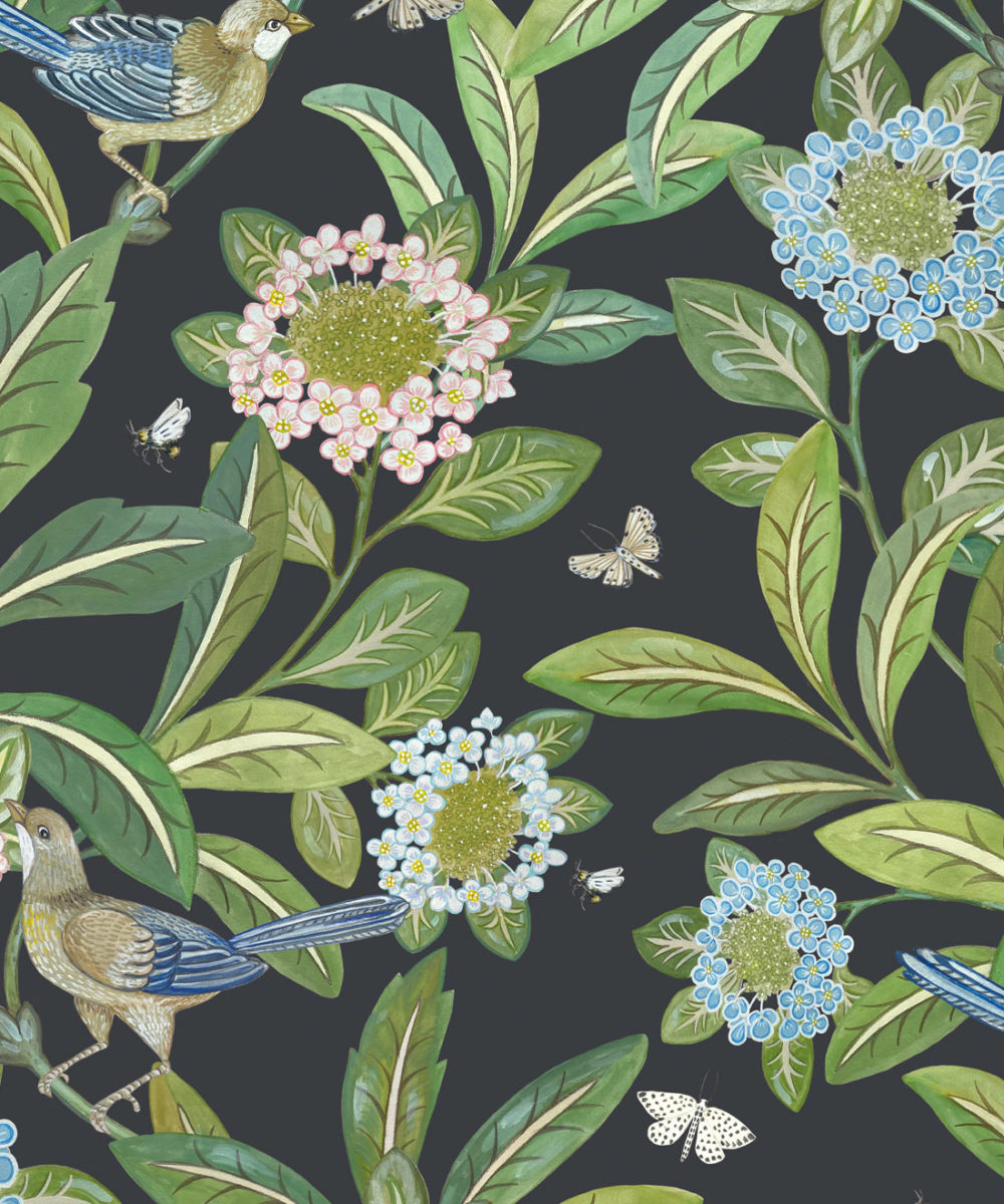 Sunny Garden Wallpaper • Beautiful Florals • Milton & King Australia