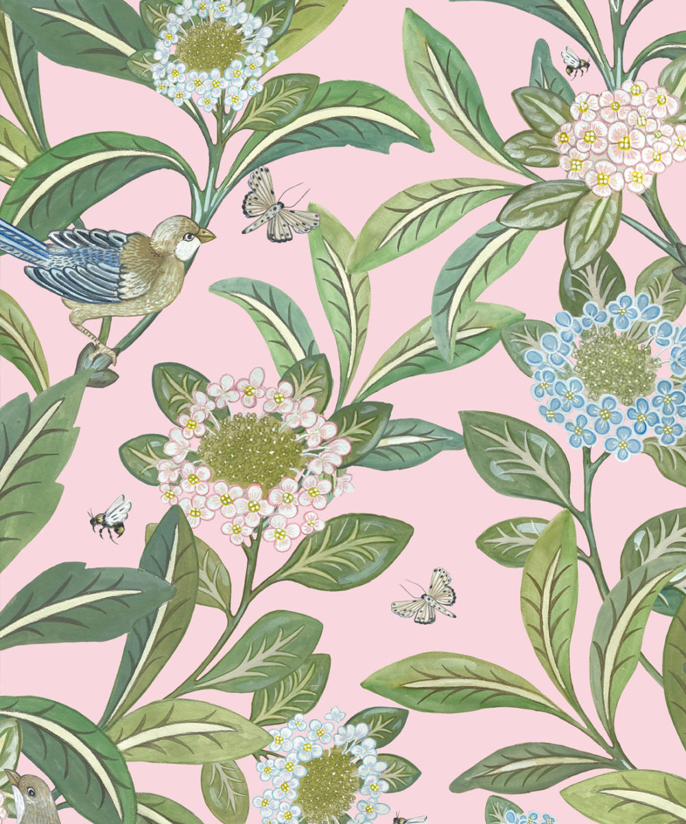 Sunny Garden Wallpaper • Beautiful Florals • Milton & King Australia