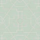 Trellis Wallpaper • Geometric Wallpaper • Mint Green Wallpaper • Swatch