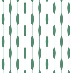 Bowline Wallpaper • Geometric Wallpaper • Striped Wallpaper • Green Wallpaper • Swatch