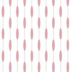 Bowline Wallpaper • Geometric Wallpaper • Striped Wallpaper • Pink Wallpaper • Swatch
