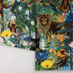 The Jungle Wallpaper • Animal Wallpaper • Botanical Wallpaper • Sky Wallpaper • Rolls