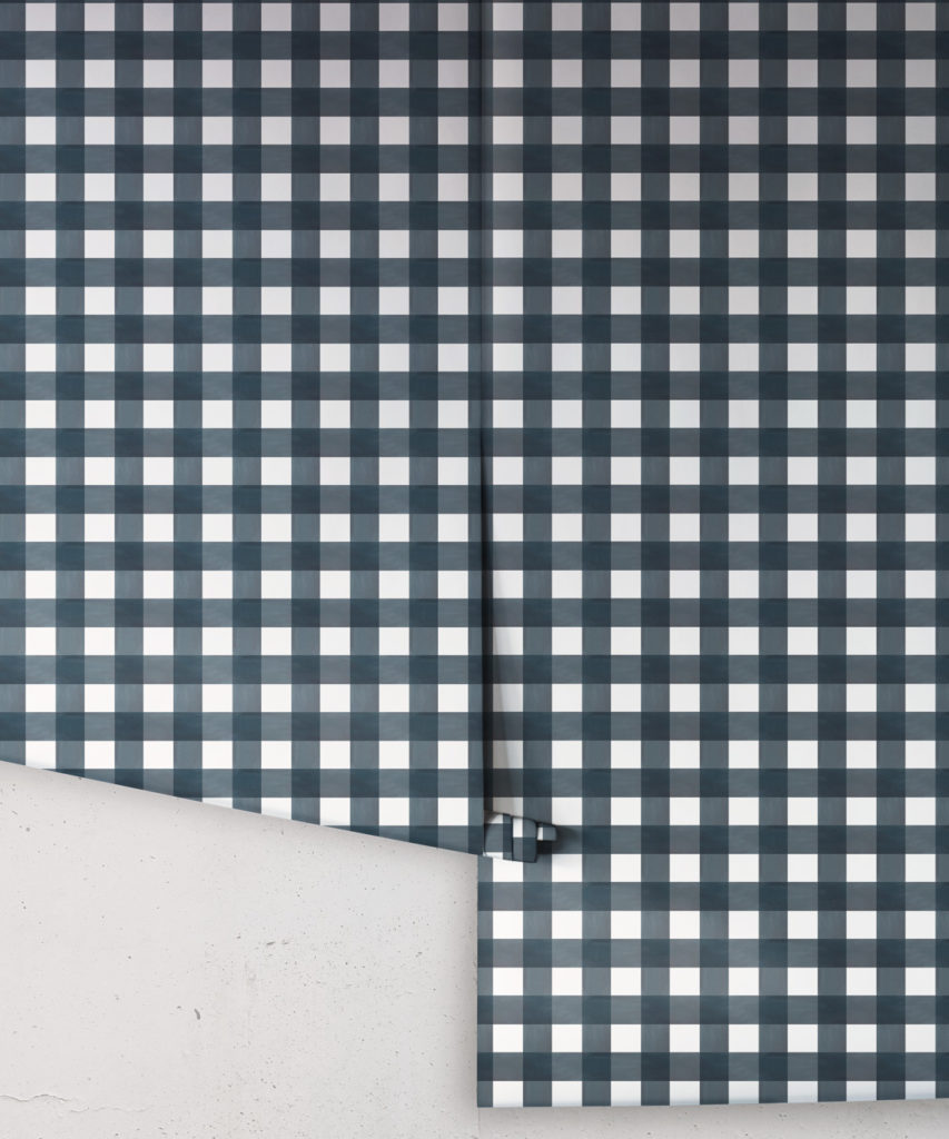 Check Wallpaper • A Classic, Gingham Design • Milton & King AUS