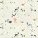 Doggies Wallpaper • Dog Wallpaper • Cream • Swatch