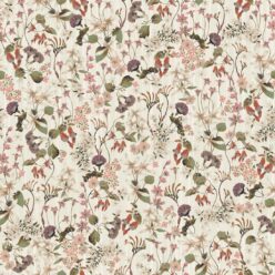 County Flowers Wallpaper • Eloise Short • Vintage Floral Wallpaper • Granny Chic Wallpaper • Grandmillennial Style Wallpaper • Neutral • Swatch