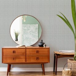 Ravello Wallpaper • Dianne Bergeron • Putty • Insitu