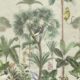 Indian Summer Wallpaper Mural •Bethany Linz • Palm Tree Mural • Aged • Swatch