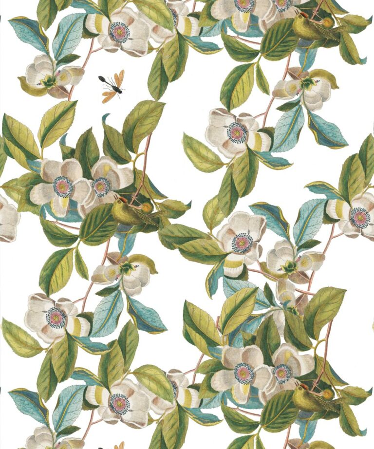 Midsummer Garden Wallpaper • Floral Wallpaper • Milton & King Australia