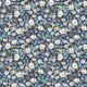 Flannel Flowers Wallpaper • Blue Wallpaper • Swatch