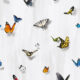 Papilio Wallpaper • Butterfly Wallpaper With Butterflies • Beige • Swatch