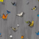 Papilio Wallpaper • Butterfly Wallpaper With Butterflies • Night • Swatch