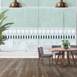 Fresco Mural • Mint • Panels