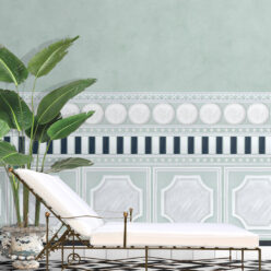 Fresco Mural • Mint • Insitu