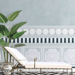 Fresco Mural • Powder Blue • Insitu