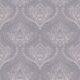 Baroque Fusion Wallpaper • Ornate Luxurious • Grey • Swatch