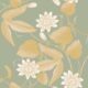 Passiflora Wallpaper • Olive • Swatch