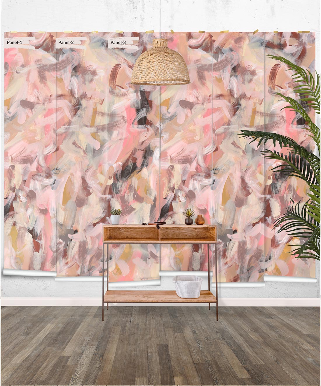 He Said She Said Wallpaper • Tiff Manuell • Colorful Floral Wallpaper • Milton & King AUS