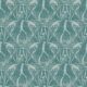 Deep Sea Wallpaper • Floral Wallpaper • Aqua • Swatch