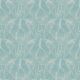 Deep Sea Wallpaper • Floral Wallpaper • Vintage Blue • Swatch