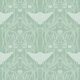 Manta Ray Wallpaper • Floral Wallpaper • Sea Green • Swatch