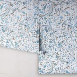 Marble Swirls Wallpaper • Marble Wallpaper • Blue • Rolls