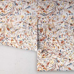 Marble Swirls Wallpaper • Marble Wallpaper • Caramel • Rolls