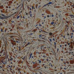 Marble Swirls Wallpaper • Chocolate • Insitu • Swatch