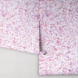 Marble Swirls Wallpaper • Marble Wallpaper • Pink • Rolls