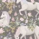 Field Of Dreams Wallpaper • Children's Wallpaper • Starlight Gray • Swatch