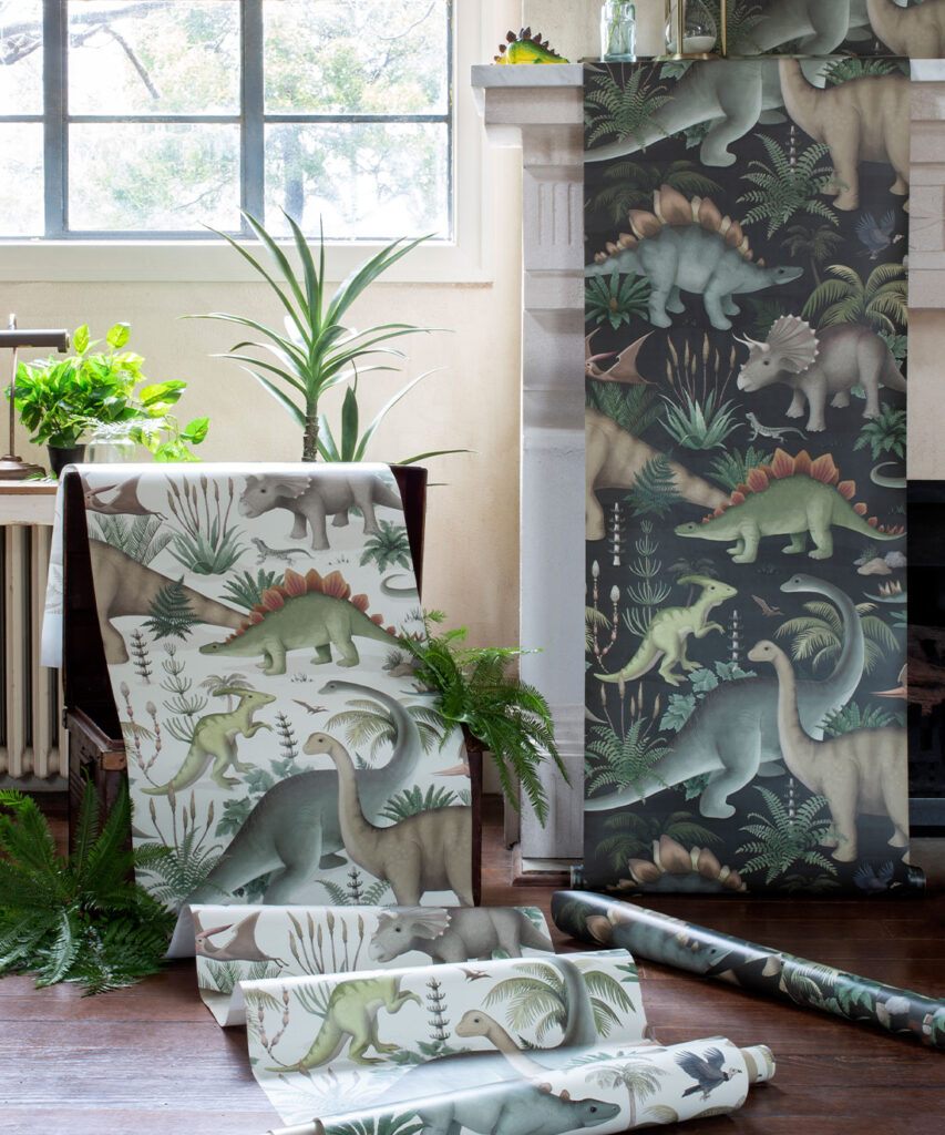 Prehistorica Wallpaper by Fleur Harris • Milton & King AUS