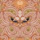 Huai & Chrysanthemums Wallpaper • Terracotta • Swatch