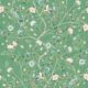 Camellia Tree Mural • Green • Swatch