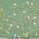 Spring Landscape Wallpaper • Green • Swatch