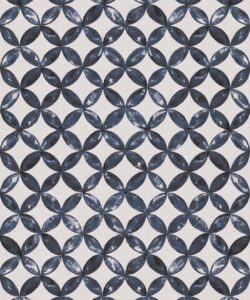 Petales Deux Wallpaper • Midnight White • Swatch