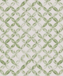 Petales Deux Wallpaper • Sage White • Swatch