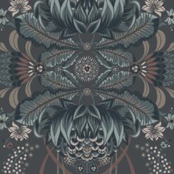 Bush Beauty Wallpaper • Denim • Swatch