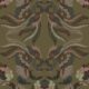 Prancing Peacock Wallpaper• Antique • Swatch