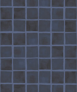 Caree Wallpaper • Midnight Navy • Swatch