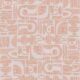 Formes Trios Wallpaper • Salmon Light Beige • Swatch