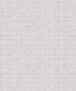 Tuile Wallpaper • Grey White • Swatch